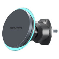 Holder (автотримач) Senteo RS1 Magnetic 15W з бездротовою зарядкою (кріплення у решітку)- сірий Holder (автотримач) Senteo RS1 Magnetic 15W з бездротовою зарядкою (кріплення у решітку)- сірий