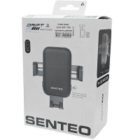 Holder (автотримач) Senteo SH-01 Drift 1 15W з бездротовою зарядкою (кріплення у решітку)- чорний Holder (автотримач) Senteo SH-01 Drift 1 15W з бездротовою зарядкою (кріплення у решітку)- чорний