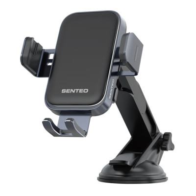 Holder (автотримач) Senteo SH-01 Drift 1 15W з бездротовою зарядкою (кріплення на скло або панель)- чорний Holder (автотримач) Senteo SH-01 Drift 1 15W з бездротовою зарядкою (кріплення на скло або панель)- чорний