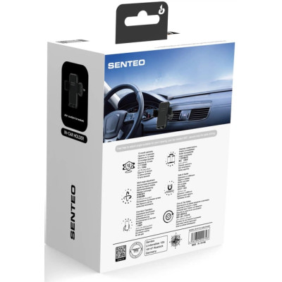 Holder (автотримач) Senteo SH-07 SKYLINK2 (кріплення у решітку)- чорний