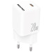 Мережевий зарядний пристрій Senteo S-02 (USB-C PD20W) version1 (CE сертифікат)- білий