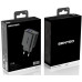 Мережевий зарядний пристрій Senteo T-04 (USB-C+USB-A PD25W/QC3.0 18W) version2 (CE сертифікат)- чорний