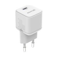 Мережевий зарядний пристрій Senteo Z-09 (USB-C PD30W) Gan Mini (CE сертифікат)- білий Мережевий зарядний пристрій Senteo Z-09 (USB-C PD30W) Gan Mini (CE сертифікат)- білий