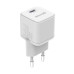 Мережевий зарядний пристрій Senteo Z-09 (USB-C PD30W) Gan Mini (CE сертифікат)- білий