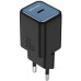 Мережевий зарядний пристрій Senteo Z-16 (USB-C PD30W) (CE сертифікат)- чорний