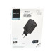 Мережевий зарядний пристрій Senteo Z-19 (2USB-C+2USB-A PD50W/GaN/QC3.0) (CE сертифікат)- чорний