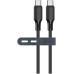 USB-C кабель Senteo SL-08 Nano Silicone 60W Type-C to Type-C 1м- чорний
