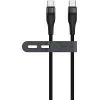USB-C кабель Senteo SM-05 Onyx series 60W Type-C to Type-C 1м- чорний USB-C кабель Senteo SM-05 Onyx series 60W Type-C to Type-C 1м- чорний