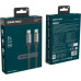 USB-C кабель Senteo SM-06 Nano braided 60W Type-C to Type-C 1м- чорний