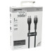 USB-C кабель Senteo ST-01 Montes Series 100W Type-C to Type-C 1.2м- чорний