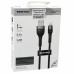USB кабель Senteo ST-01 Montes Series 2.4A Lightning 1.2м- чорний