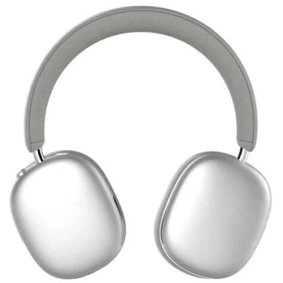 Bluetooth навушники накладні Senteo MAX PRO studio HSF-01- срібло Bluetooth навушники накладні Senteo MAX PRO studio HSF-01- срібло