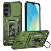 Протиударний чохол Camshield Army Ring для Samsung A36 5G / A37 5G / A56 5G- оливковий Протиударний чохол Camshield Army Ring для Samsung A36 5G / A37 5G / A56 5G- оливковий