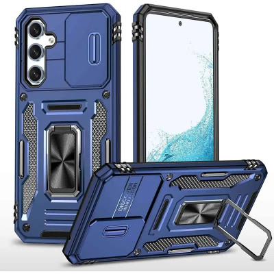 Протиударний чохол Camshield Army Ring для Samsung A57 5G- синій Протиударний чохол Camshield Army Ring для Samsung A57 5G- синій