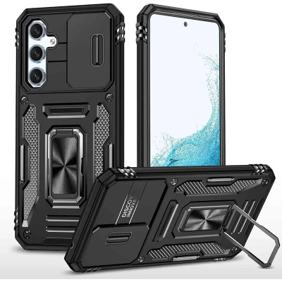Протиударний чохол Camshield Army Ring для Samsung A57 5G- чорний Протиударний чохол Camshield Army Ring для Samsung A57 5G- чорний