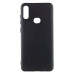 Накладка (з мікрофіброю) Silicone Cover Lakshmi для Samsung A10s / A107- чорний 