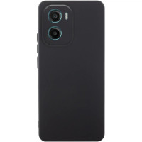 Накладка (з мікрофіброю) Silicone Cover Lakshmi Full Camera для Motorola Moto G06 / Moto G06 Power- чорний