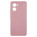 Накладка (з мікрофіброю) Silicone Cover Lakshmi Full Camera для Motorola Moto G06 / Moto G06 Power- рожевий пісок