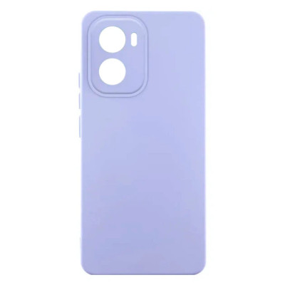 Накладка (з мікрофіброю) Silicone Cover Lakshmi Full Camera для Motorola Moto G06 / Moto G06 Power- бузковий