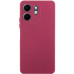 Накладка (з мікрофіброю) Silicone Cover Lakshmi Full Camera для Motorola Moto G06 / Moto G06 Power- марсала