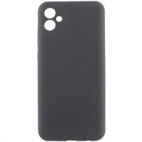 Накладка (з мікрофіброю) Silicone Cover Lakshmi Full Camera для Samsung A05 / A055- темно-сірий