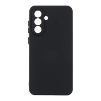 Накладка (з мікрофіброю) Silicone Cover Lakshmi Full Camera для Samsung A37 5G- чорний