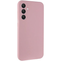 Накладка (з мікрофіброю) Silicone Cover Lakshmi Full Camera для Samsung A37 5G- рожевий пісок