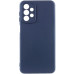 Накладка (з мікрофіброю) Silicone Cover Lakshmi Full Camera для Samsung A53 5G- темно-синій