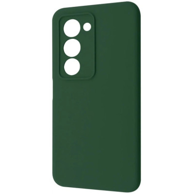 Накладка (з мікрофіброю) Silicone Cover Lakshmi Full Camera для Xiaomi Redmi 15 (Global)- темно-зелений