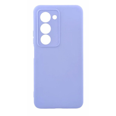 Накладка (з мікрофіброю) Silicone Cover Lakshmi Full Camera для Xiaomi Redmi 15 (Global)- бузковий