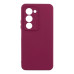 Накладка (з мікрофіброю) Silicone Cover Lakshmi Full Camera для Xiaomi Redmi 15 (Global)- марсала