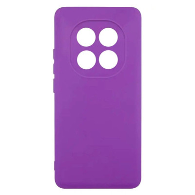 Накладка (з мікрофіброю) Silicone Cover Lakshmi Full Camera для Xiaomi Redmi Note 15 4G/5G (EU) / Poco M8 5G- фіолетовий