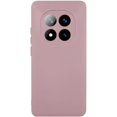 Накладка (з мікрофіброю) Silicone Cover Lakshmi Full Camera для Xiaomi Redmi Note 15 Pro 5G- рожевий пісок