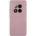 Накладка (з мікрофіброю) Silicone Cover Lakshmi Full Camera для Xiaomi Redmi Note 15 Pro 5G- рожевий пісок