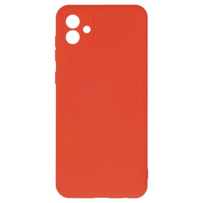 Накладка (з мікрофіброю) GETMAN Liquid Silk Full Camera для Samsung A05 / A055- червоний Накладка (з мікрофіброю) GETMAN Liquid Silk Full Camera для Samsung A05 / A055- червоний