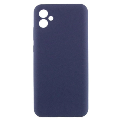 Накладка (з мікрофіброю) GETMAN Liquid Silk Full Camera для Samsung A05 / A055- темно-синій Накладка (з мікрофіброю) GETMAN Liquid Silk Full Camera для Samsung A05 / A055- темно-синій