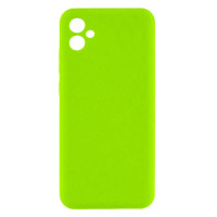 Накладка (з мікрофіброю) GETMAN Liquid Silk Full Camera для Samsung A05 / A055- салатовий