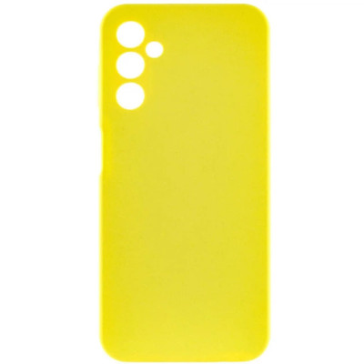 Накладка (з мікрофіброю) GETMAN Liquid Silk Full Camera для Samsung A05s / A057- жовтий Накладка (з мікрофіброю) GETMAN Liquid Silk Full Camera для Samsung A05s / A057- жовтий