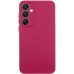 Накладка (з мікрофіброю) GETMAN Liquid Silk Full Camera для Samsung A05s / A057- марсала