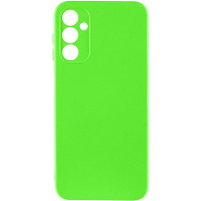 Накладка (з мікрофіброю) GETMAN Liquid Silk Full Camera для Samsung A55- салатовий Накладка (з мікрофіброю) GETMAN Liquid Silk Full Camera для Samsung A55- салатовий
