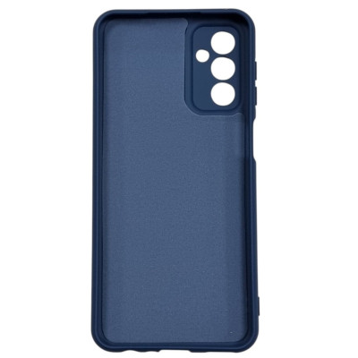Накладка (з мікрофіброю) GETMAN Liquid Silk Full Camera для Samsung M23 5G / M13 4G- синій туман