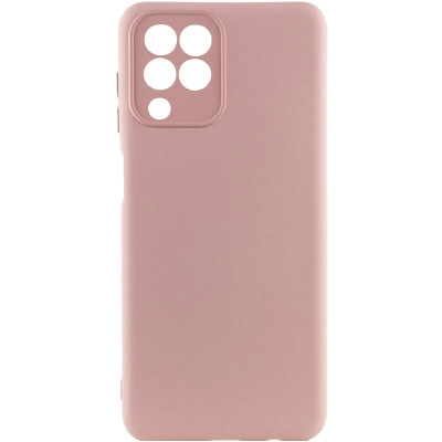 Накладка (з мікрофіброю) GETMAN Liquid Silk Full Camera для Samsung M33 5G- рожевий пісок Накладка (з мікрофіброю) GETMAN Liquid Silk Full Camera для Samsung M33 5G- рожевий пісок