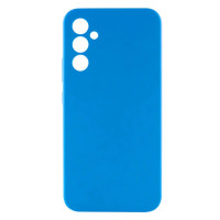Накладка (з мікрофіброю) GETMAN Liquid Silk Full Camera для Samsung S23- блакитний Накладка (з мікрофіброю) GETMAN Liquid Silk Full Camera для Samsung S23- блакитний