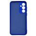 Накладка (з мікрофіброю) GETMAN Liquid Silk Full Camera для Samsung S23 FE- ультра-синій