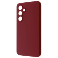 Накладка (з мікрофіброю) GETMAN Liquid Silk Full Camera для Samsung S24 FE- темно-червоний Накладка (з мікрофіброю) GETMAN Liquid Silk Full Camera для Samsung S24 FE- темно-червоний