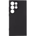 Накладка (з мікрофіброю) GETMAN Liquid Silk Full Camera для Samsung S24 Ultra- чорний