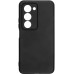Накладка (з мікрофіброю) GETMAN Liquid Silk Full Camera для Xiaomi Redmi 15 (Global)- чорний