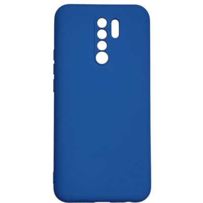 Накладка (з мікрофіброю) GETMAN Liquid Silk Full Camera для Xiaomi Redmi 9- королівський синій Накладка (з мікрофіброю) GETMAN Liquid Silk Full Camera для Xiaomi Redmi 9- королівський синій