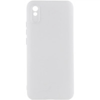 Накладка (з мікрофіброю) GETMAN Liquid Silk Full Camera для Xiaomi Redmi 9A- античний білий Накладка (з мікрофіброю) GETMAN Liquid Silk Full Camera для Xiaomi Redmi 9A- античний білий