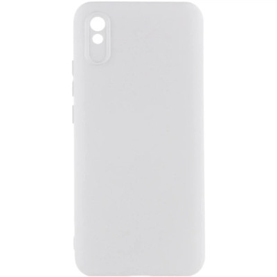 Накладка (з мікрофіброю) GETMAN Liquid Silk Full Camera для Xiaomi Redmi 9A- античний білий Накладка (з мікрофіброю) GETMAN Liquid Silk Full Camera для Xiaomi Redmi 9A- античний білий